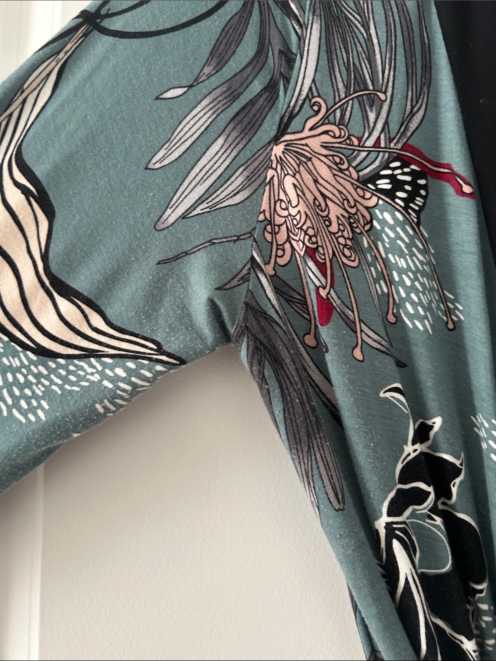 Soma Floral Print Robe - Picture 3 of 6